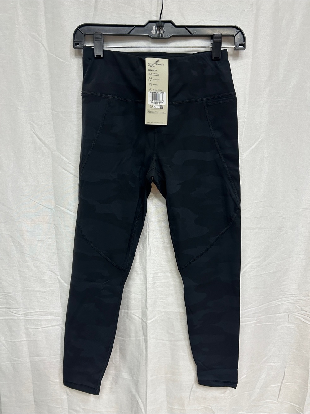 Sweaty Betty Black Camo High-Waist Performance Leggings